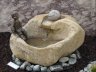 Cascadenbrunnen mit drehender Kugel